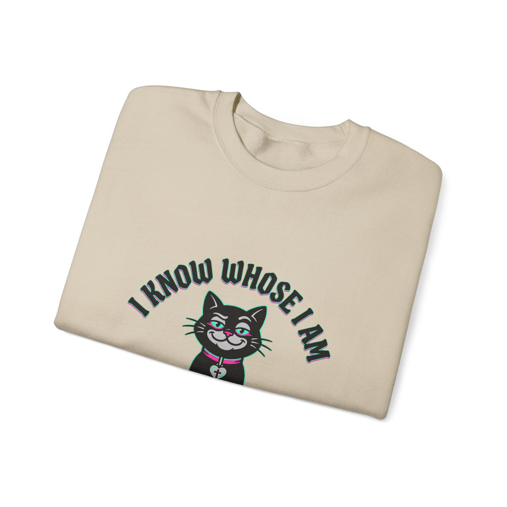 "I Know Whose I Am Unisex" 1 Peter 2:9-Unisex Heavy Blend™ Crewneck Sweatshirt