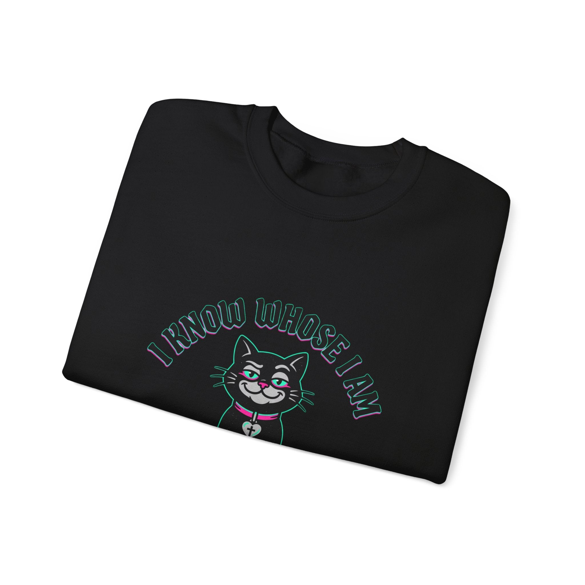 "I Know Whose I Am Unisex" 1 Peter 2:9-Unisex Heavy Blend™ Crewneck Sweatshirt