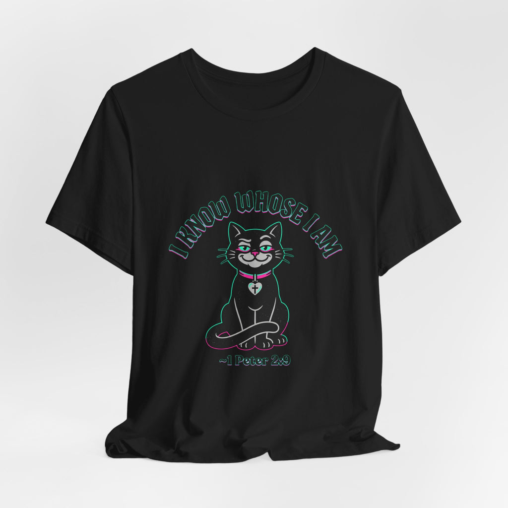 "I Know Whose I Am" 1 Peter 2:9-Jersey Unisex Short Sleeve Tee S-5X