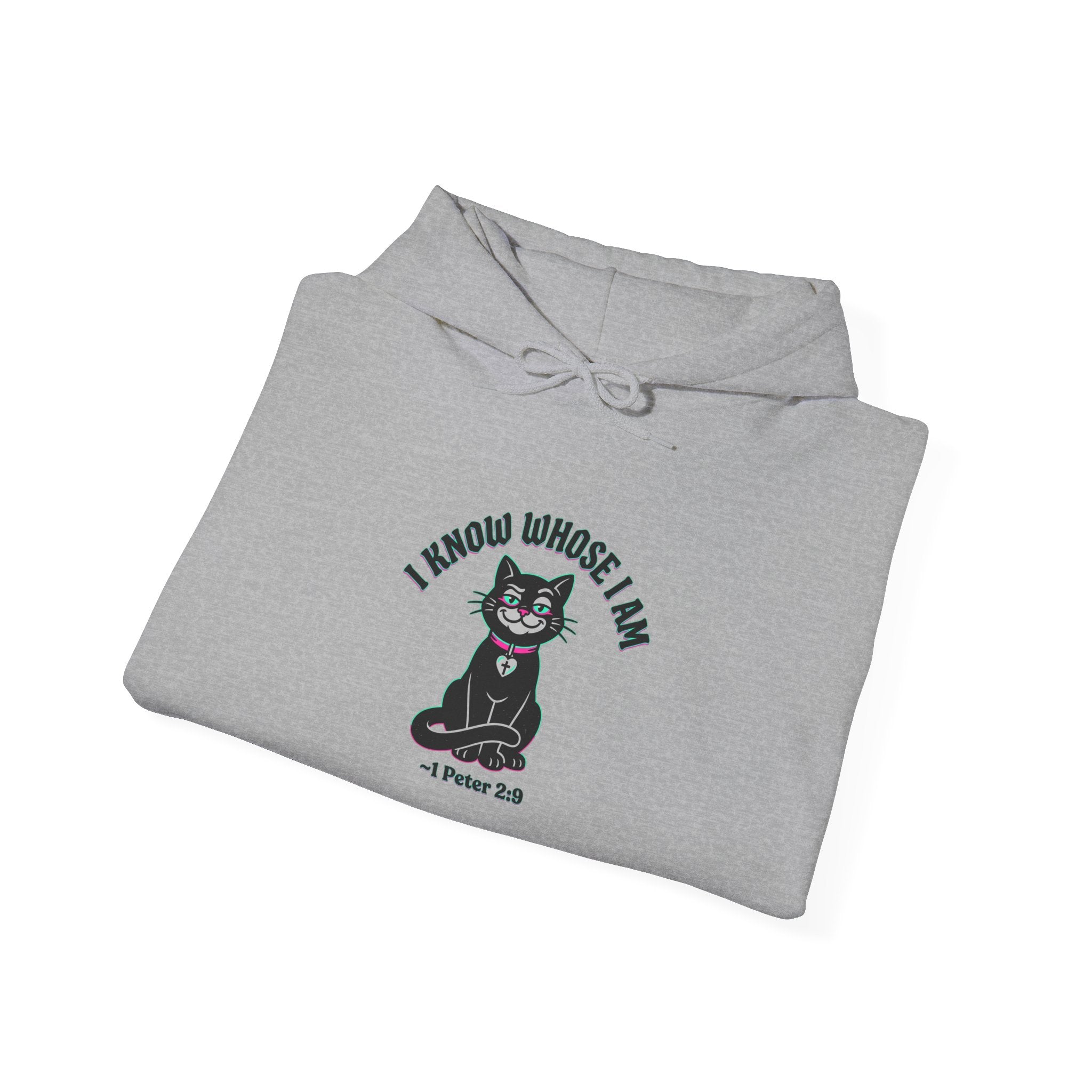 "I Know Whose I Am" 1 Peter 2:9-Unisex Heavy Blend™ Hooded Sweatshirt
