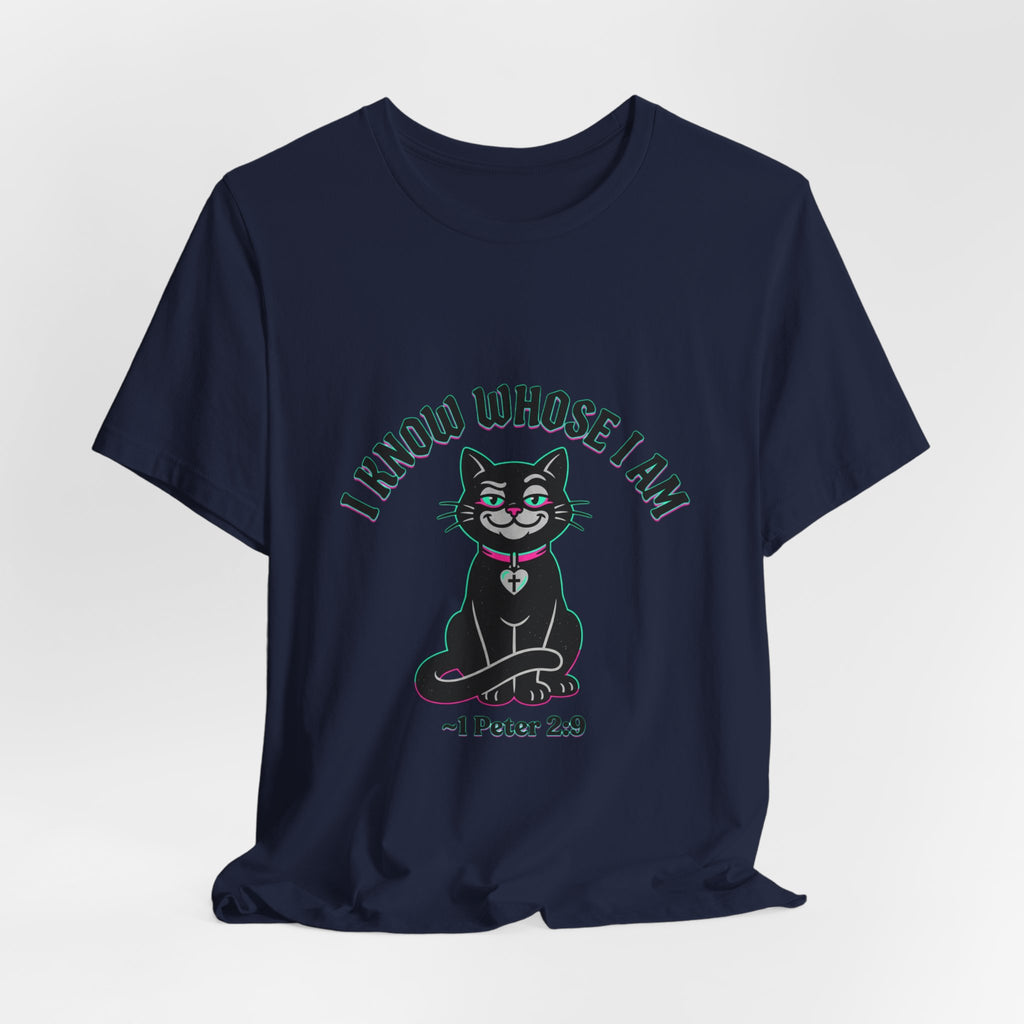 "I Know Whose I Am" 1 Peter 2:9-Jersey Unisex Short Sleeve Tee S-5X