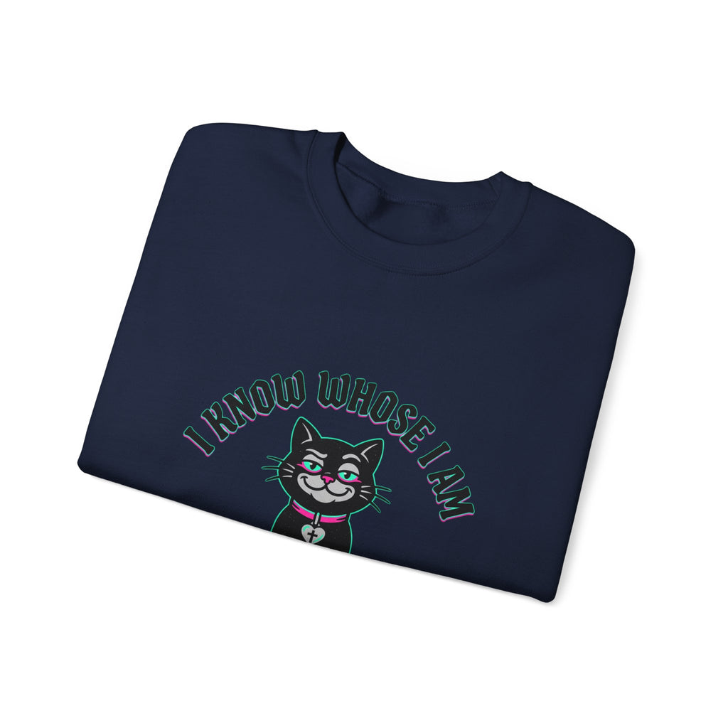"I Know Whose I Am Unisex" 1 Peter 2:9-Unisex Heavy Blend™ Crewneck Sweatshirt