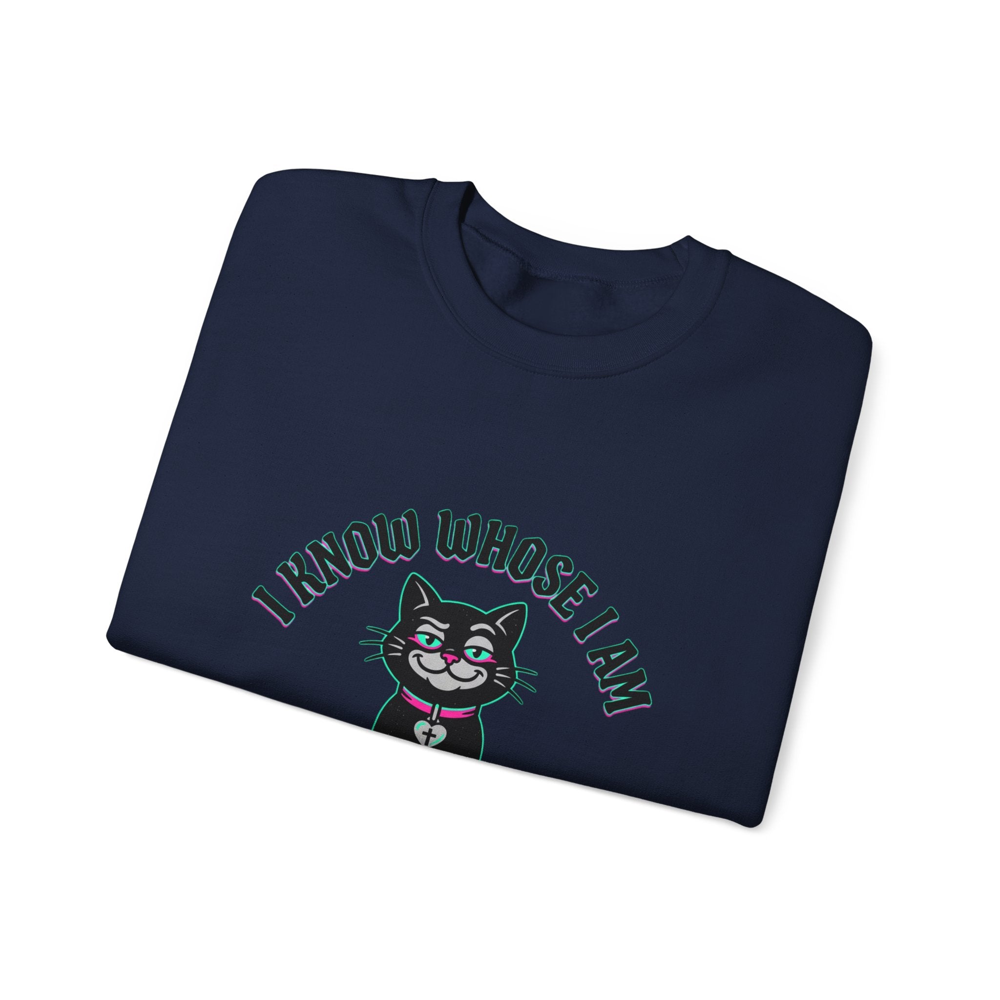 "I Know Whose I Am Unisex" 1 Peter 2:9-Unisex Heavy Blend™ Crewneck Sweatshirt