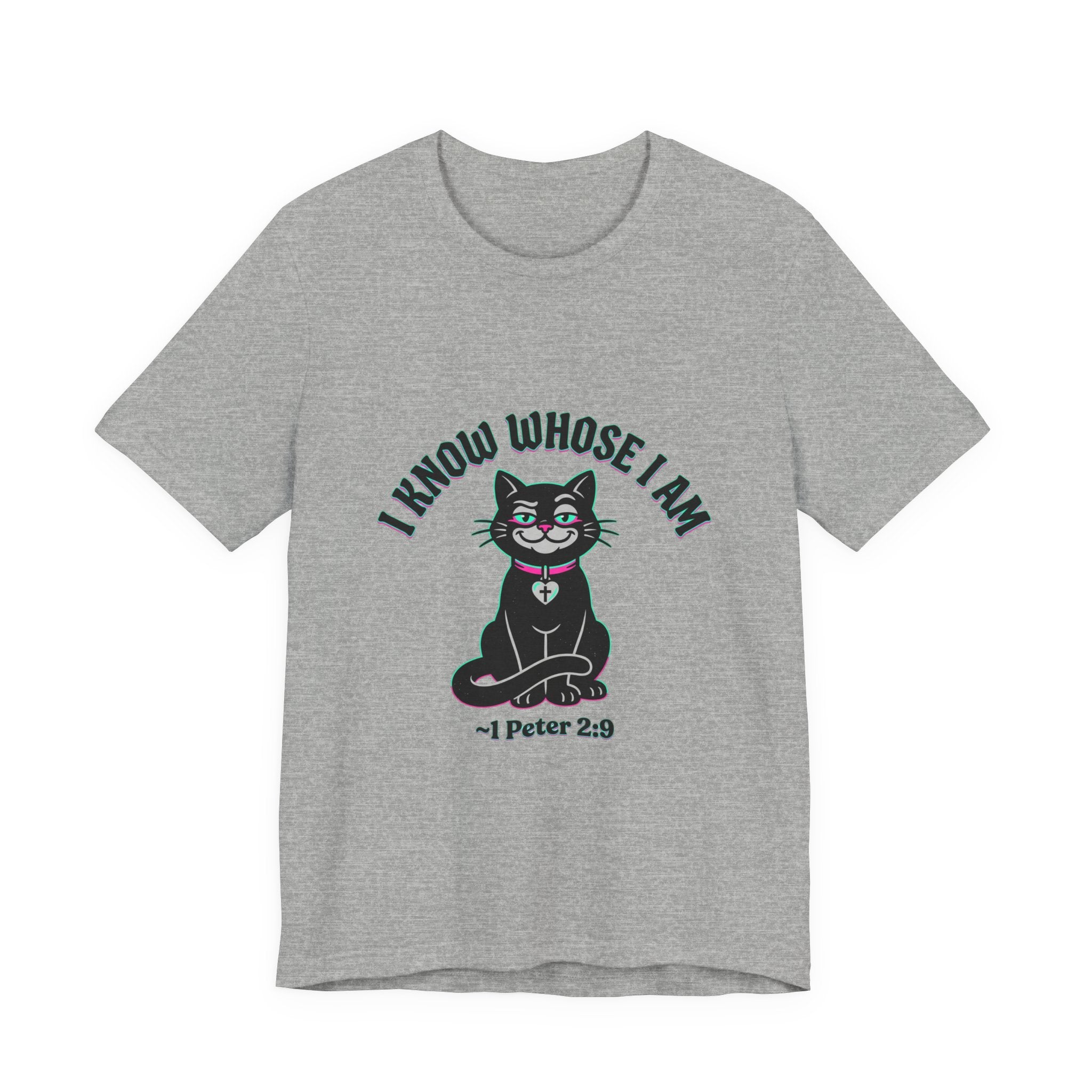 "I Know Whose I Am" 1 Peter 2:9-Jersey Unisex Short Sleeve Tee S-5X