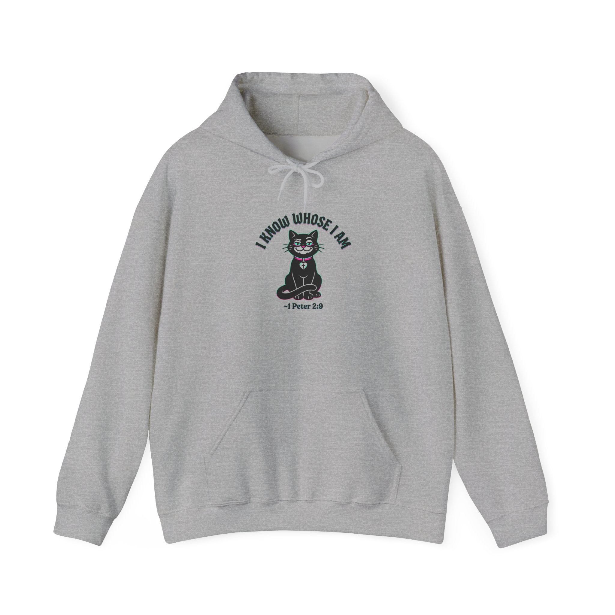 "I Know Whose I Am" 1 Peter 2:9-Unisex Heavy Blend™ Hooded Sweatshirt