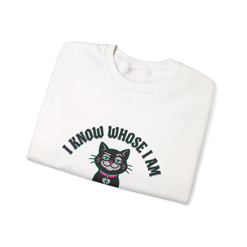 "I Know Whose I Am Unisex" 1 Peter 2:9-Unisex Heavy Blend™ Crewneck Sweatshirt