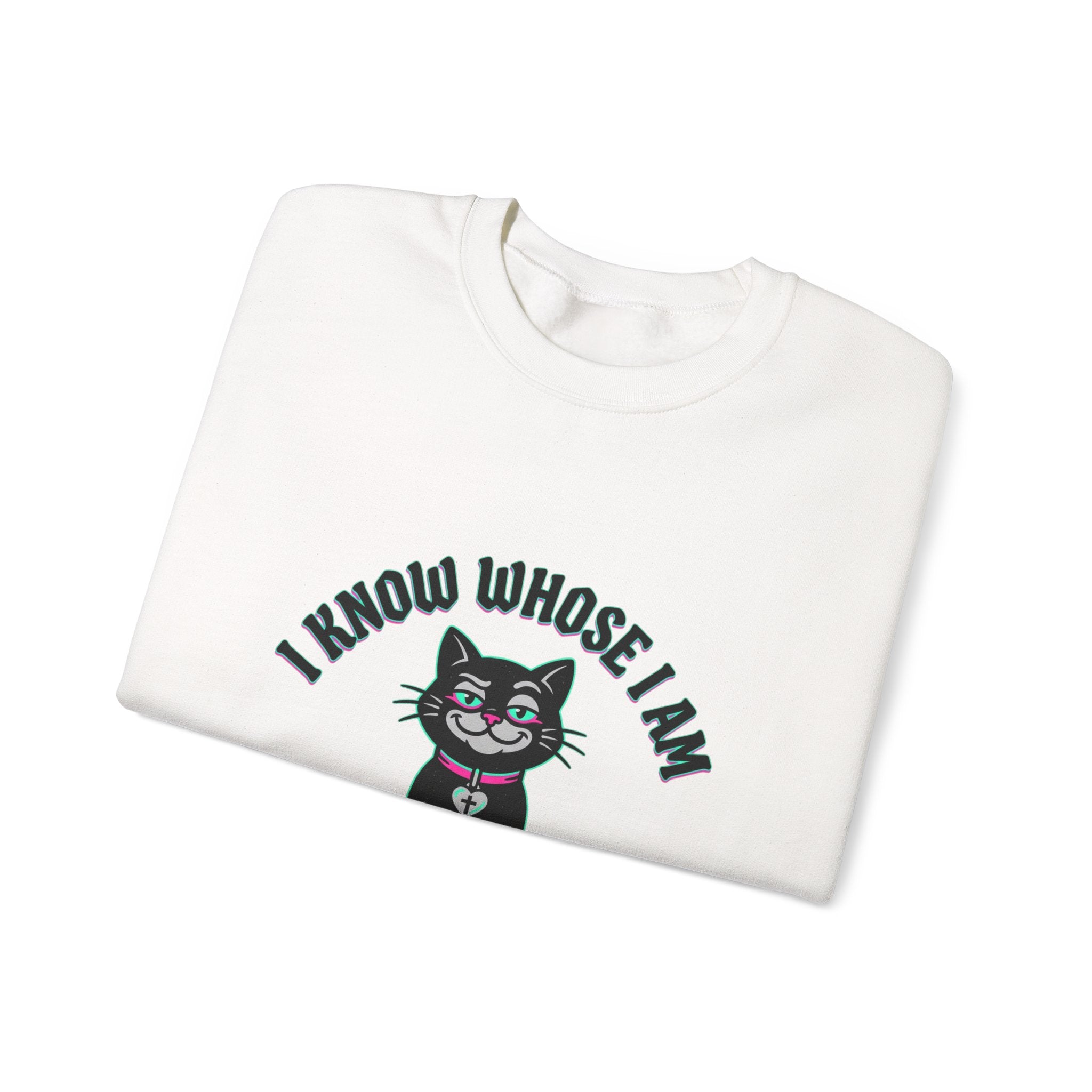 "I Know Whose I Am Unisex" 1 Peter 2:9-Unisex Heavy Blend™ Crewneck Sweatshirt