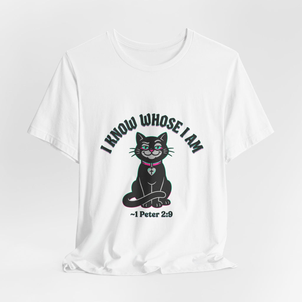 "I Know Whose I Am" 1 Peter 2:9-Jersey Unisex Short Sleeve Tee S-5X