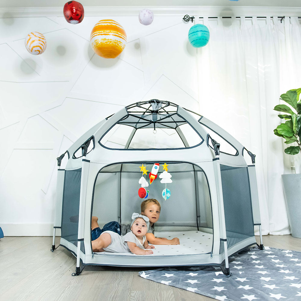 Pop 'N Go® Playpen Great for Backyards, Sleepovers, Parks, Beaches, Preschools-5 Colors
