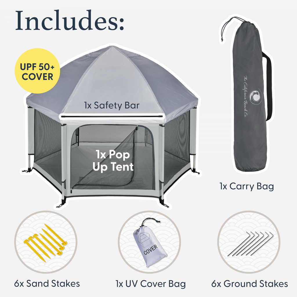 Pop 'N Go® Playpen Great for Backyards, Sleepovers, Parks, Beaches, Preschools-5 Colors