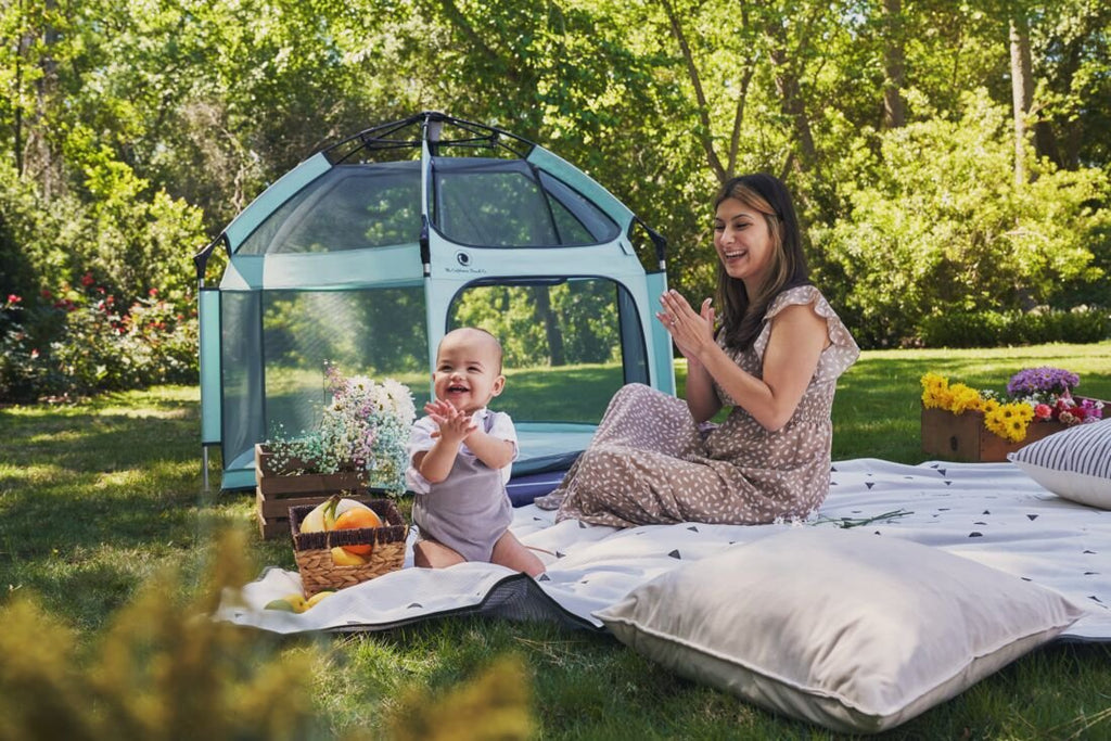 Pop 'N Go® Playpen Great for Backyards, Sleepovers, Parks, Beaches, Preschools-5 Colors