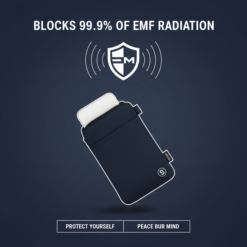 Blocks 99.9% of EMF Radiation