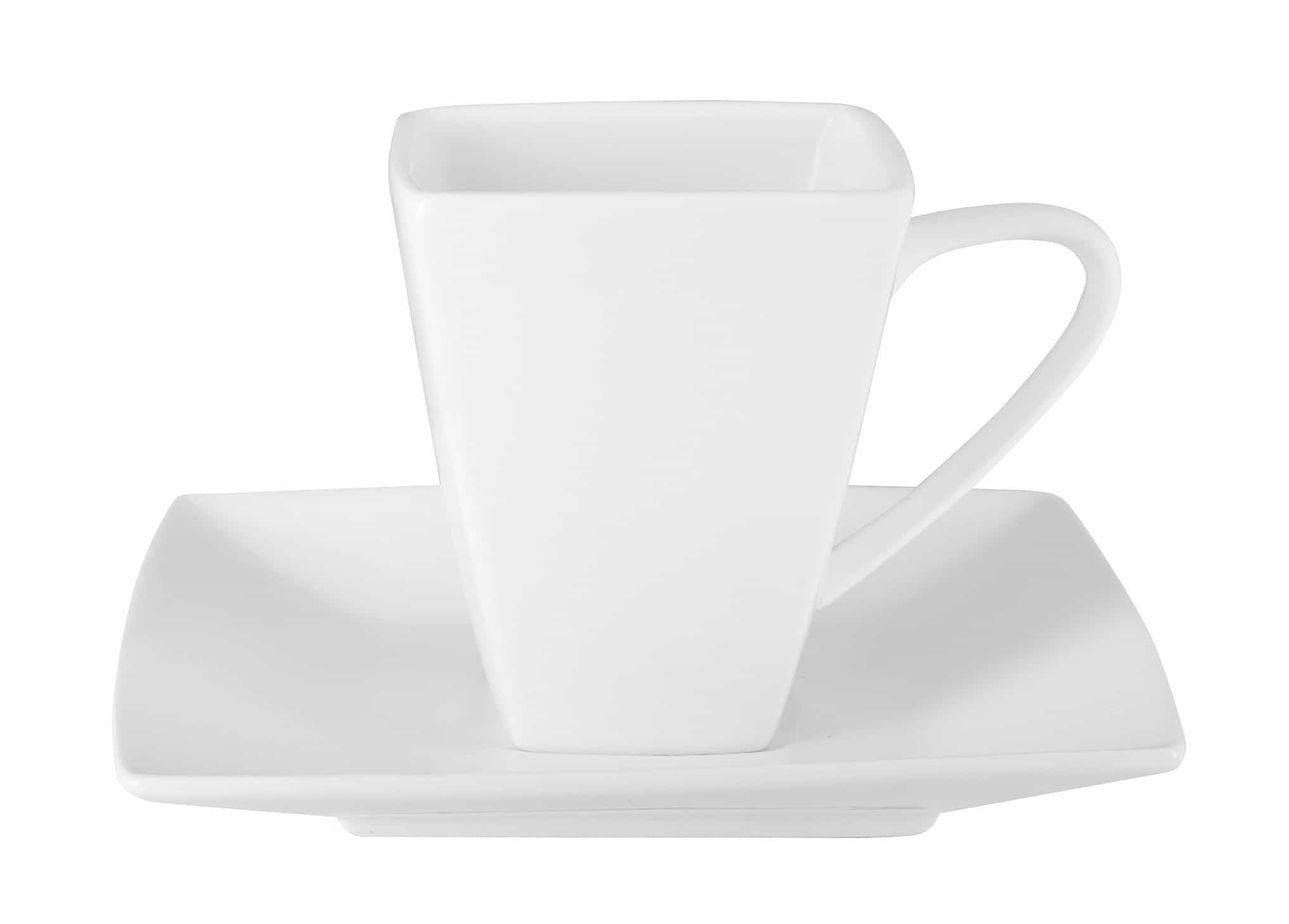 Elegance and Elevation/Square Porcelain Dinnerware Set