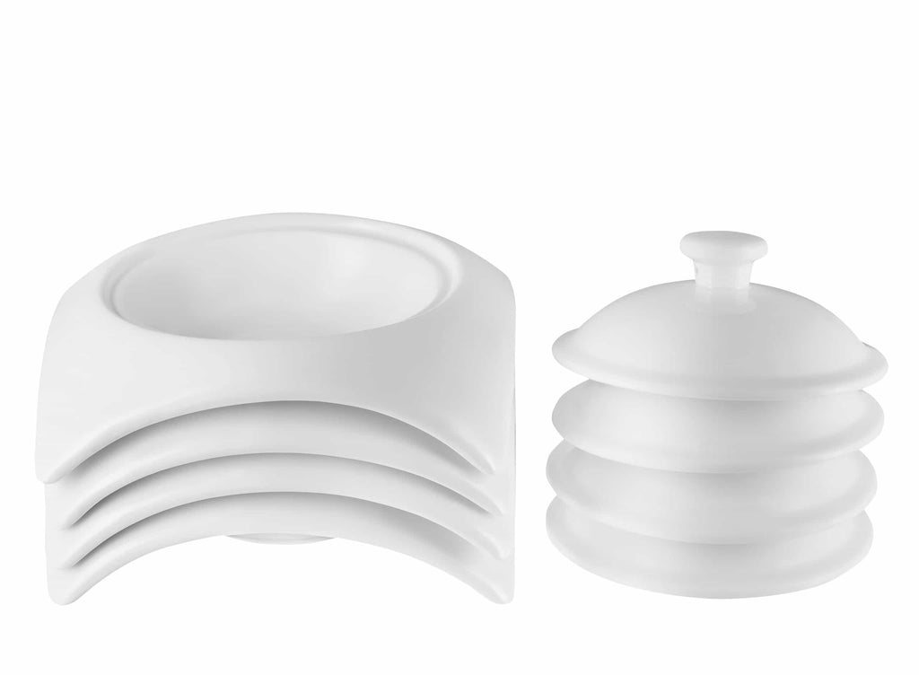 Elegance and Elevation/Square Porcelain Dinnerware Set